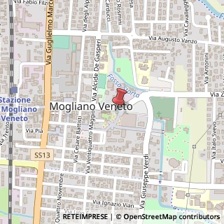 Mappa Piazzetta don Giuseppe Polo, 1, 31021 Mogliano Veneto, Treviso (Veneto)