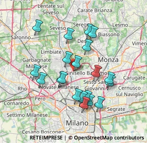 Mappa Via Luigi Einaudi, 20037 Paderno Dugnano MI, Italia (6.69)