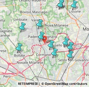 Mappa Via Generale Carlo Alberto dalla Chiesa, 20037 Paderno Dugnano MI, Italia (4.23)