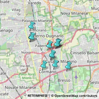 Mappa Via Generale Carlo Alberto dalla Chiesa, 20037 Paderno Dugnano MI, Italia (1.31833)