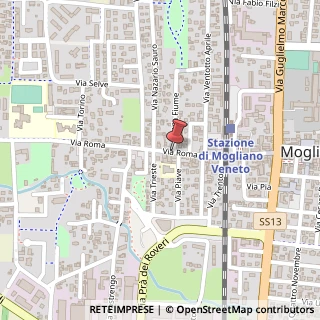 Mappa Via Roma,  65, 31021 Mogliano Veneto, Treviso (Veneto)