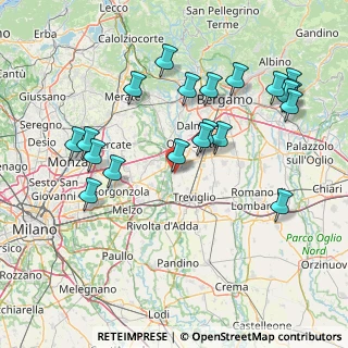 Mappa Via Ugo Foscolo, 24045 Fara Gera d'Adda BG, Italia (16.781)