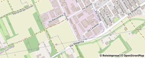 Mappa Canegrate