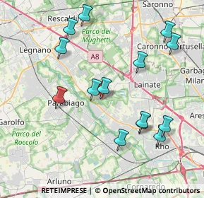 Mappa Via Garibaldi, 20014 Nerviano MI, Italia (4.17286)