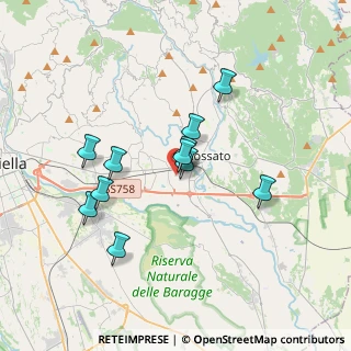 Mappa Cerreto BI IT, 13854 Quaregna BI, Italia (3.01818)