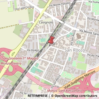 Mappa Galleria San Rocco, 34, 20900 Monza, Monza e Brianza (Lombardia)