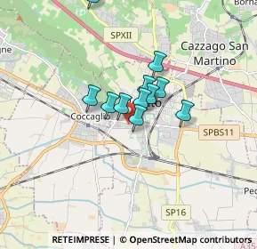 Mappa Via Piemonte, 25038 Rovato BS, Italia (1.09727)