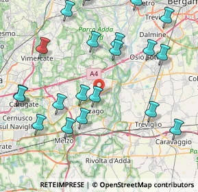 Mappa SP 104, 20060 Pozzo d'Adda MI, Italia (9.6815)