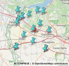 Mappa Via XXV Aprile, 25038 Rovato BS, Italia (8.04765)