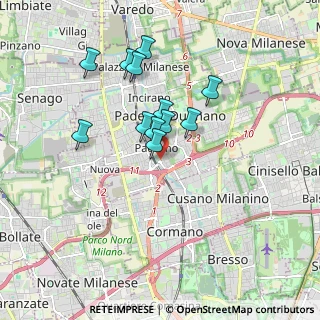 Mappa Via Eugenio Curiel, 20037 Paderno Dugnano MI, Italia (1.46833)