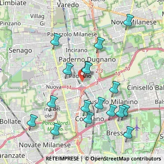Mappa Via Eugenio Curiel, 20037 Paderno Dugnano MI, Italia (2.24)