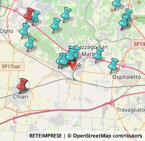 Mappa Via XXV Aprile, 25038 Rovato BS, Italia (4.60053)