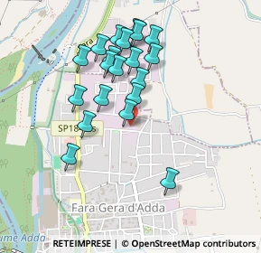 Mappa Via dei Crederi, 24045 Fara Gera d'Adda BG, Italia (0.4255)