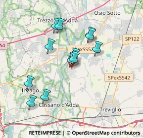 Mappa Via dei Crederi, 24045 Fara Gera d'Adda BG, Italia (3.24667)