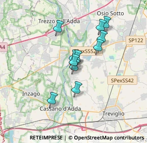 Mappa Via dei Crederi, 24045 Fara Gera d'Adda BG, Italia (2.52083)