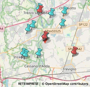 Mappa Via dei Crederi, 24045 Fara Gera d'Adda BG, Italia (3.66)