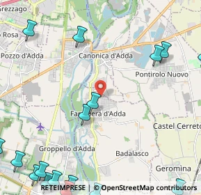 Mappa Via dei Crederi, 24045 Fara Gera d'Adda BG, Italia (3.706)