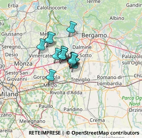 Mappa Via dei Crederi, 24045 Fara Gera d'Adda BG, Italia (6.82133)