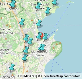 Mappa Via dell'Edera, 25080 Manerba del Garda BS, Italia (2.18938)