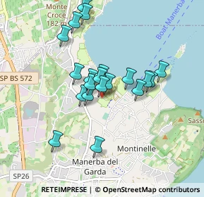 Mappa Via dell'Edera, 25080 Manerba del Garda BS, Italia (0.731)