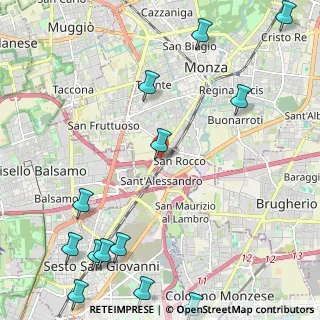 Mappa Via Asiago, 20052 Monza MB, Italia (3.18154)