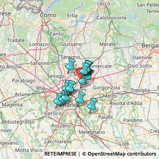 Mappa Via Asiago, 20052 Monza MB, Italia (7.966)