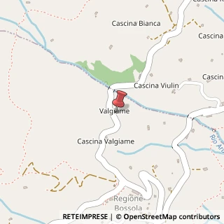 Mappa Regione Valgiame, 13896 Netro, Biella (Piemonte)