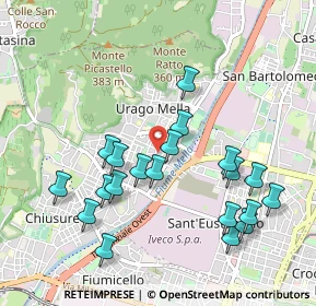 Mappa Via Giovanni Battista Zuaboni, 25127 Brescia BS, Italia (1.0005)