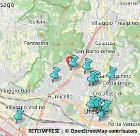 Mappa Via Giovanni Battista Zuaboni, 25127 Brescia BS, Italia (2.23583)