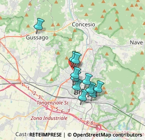 Mappa Via Giovanni Battista Zuaboni, 25127 Brescia BS, Italia (2.64364)