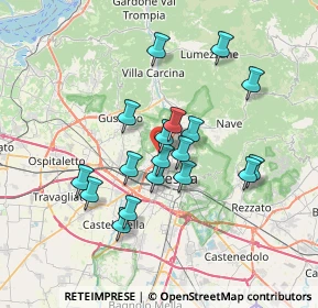 Mappa Via Giovanni Battista Zuaboni, 25127 Brescia BS, Italia (6.03)