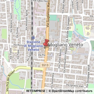 Mappa Piazza Duca D'Aosta, 32, 31021 Mogliano Veneto, Treviso (Veneto)