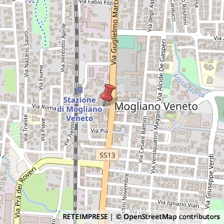 Mappa Via Giacomo Matteotti, 6/G, 31021 Mogliano Veneto, Treviso (Veneto)
