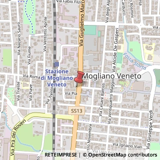 Mappa Piazza Duca d'Aosta, 30/4, 31021 Mogliano Veneto, Treviso (Veneto)