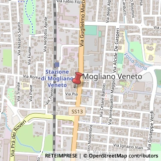 Mappa piazza duca d'aosta, 25, 31021 Mogliano Veneto, Treviso (Veneto)