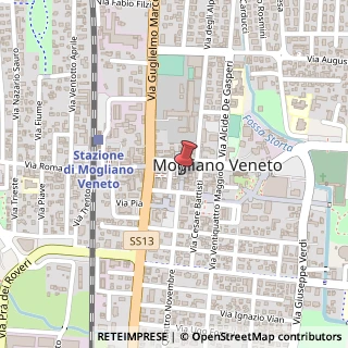 Mappa Piazza Caduti, 27, 31021 Mogliano Veneto, Treviso (Veneto)