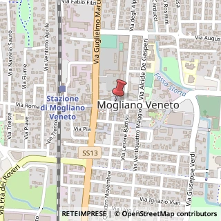 Mappa Via Don Giovanni Bosco, 21, 31021 Mogliano Veneto, Treviso (Veneto)