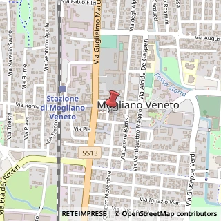 Mappa Via San Giovanni Bosco, 32, 31021 Mogliano Veneto, Treviso (Veneto)
