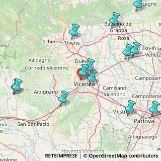Mappa Via Ugo Capitanio, 36100 Vicenza VI, Italia (20.41077)