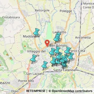 Mappa Via Ugo Capitanio, 36100 Vicenza VI, Italia (1.78235)