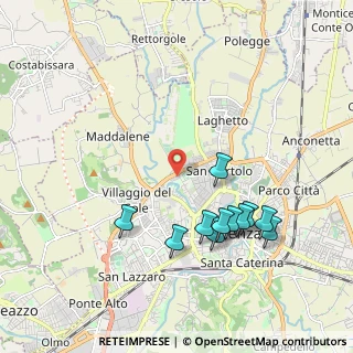Mappa Via Ugo Capitanio, 36100 Vicenza VI, Italia (2.02182)