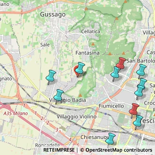 Mappa Via Industriale, 25060 Cellatica BS, Italia (2.78545)