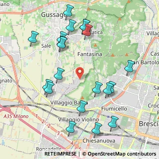 Mappa Via Industriale, 25060 Cellatica BS, Italia (2.2905)