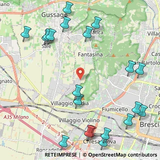 Mappa Via Industriale, 25060 Cellatica BS, Italia (2.986)