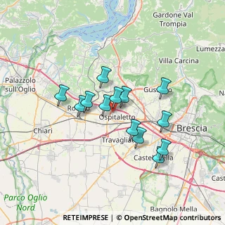 Mappa Via Serradelli, 25035 Ospitaletto BS, Italia (5.69154)