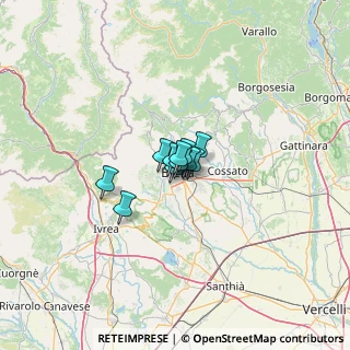 Mappa Via G. Antonio Gromo, 13900 Biella BI, Italia (4.33182)