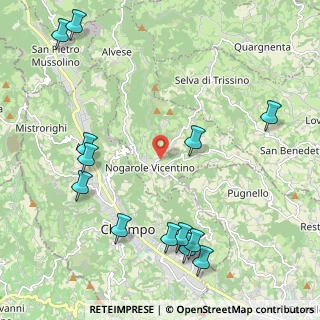 Mappa Via Selva, 36070 Nogarole Vicentino VI, Italia (2.69462)