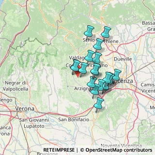 Mappa Via Selva, 36070 Nogarole Vicentino VI, Italia (10.859)