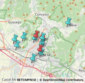 Mappa Istituto per geometri N. Tartaglia, 25128 Brescia BS, Italia (2.88083)