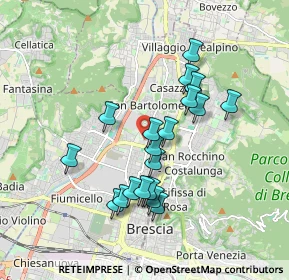 Mappa Istituto per geometri N. Tartaglia, 25128 Brescia BS, Italia (1.611)